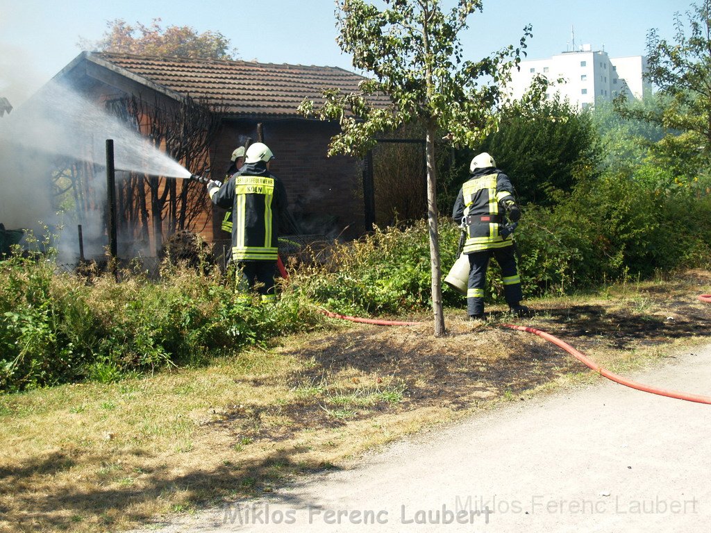 Gartenlaube in Vollbrand Koeln Poll Im Gremberger Waeldchen P045.JPG